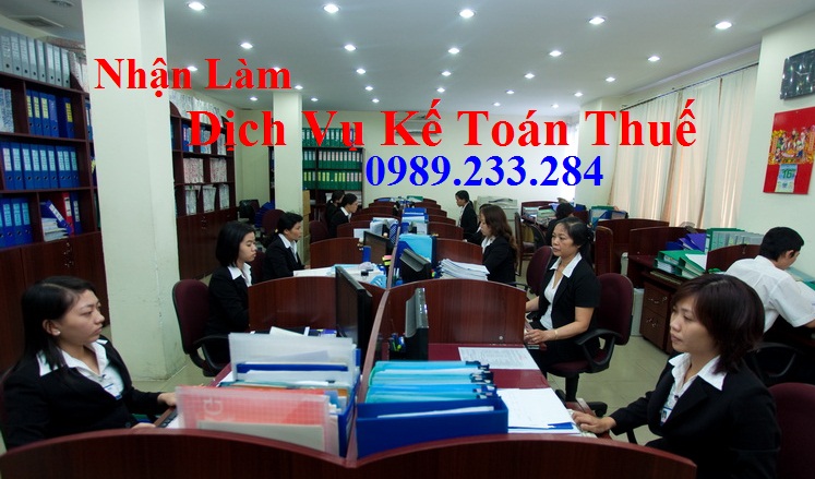 công ty dịch vụ kế toán thuế