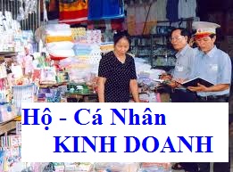 thuế của hộ cá nhân kinh doanh