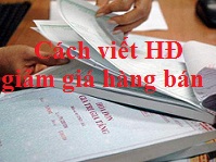 Cách viết hđ giảm giá hàng bán