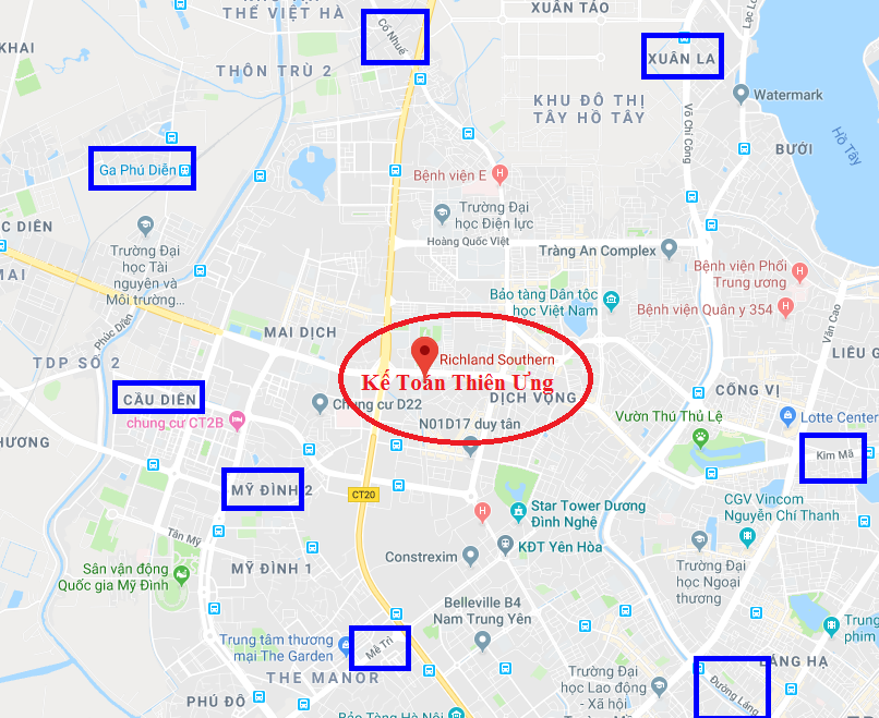 Địa chỉ học kế toán tại Cầu giấy Địa chỉ học kế toán tại Cầu giấy