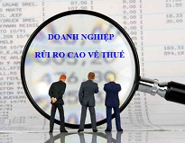 doanh nghiệp rủi ro cao về thuế