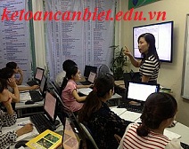 lớp học kế toán trên excel