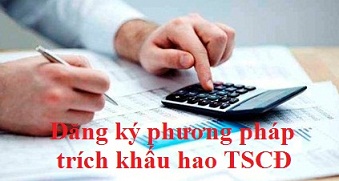 mẫu đăng ký phương pháp trích khấu hao