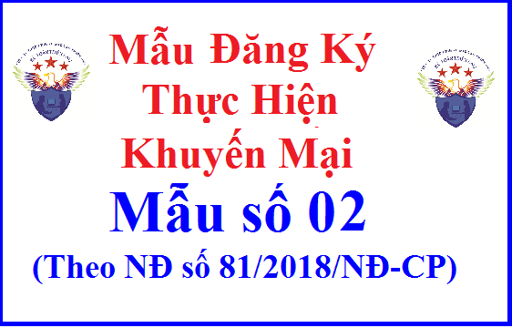 Mẫu đăng ký thực hiện khuyến mại