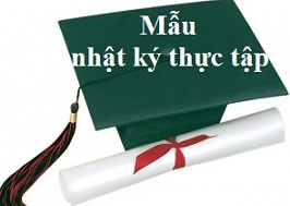 mẫu nhật ký thực tập