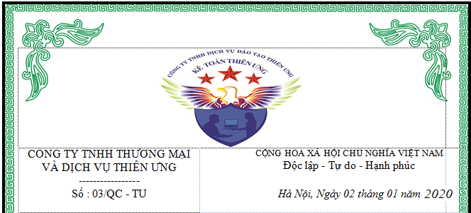 Mẫu quy chế lương thưởng công ty năm 2020 mới nhất