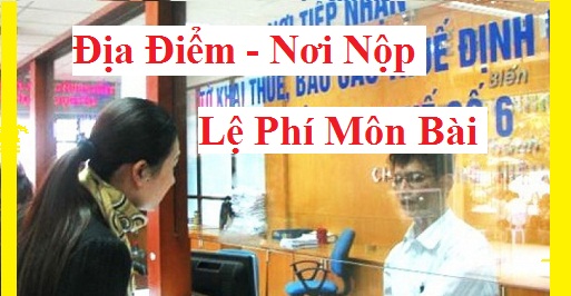 Nộp thuế lệ phí môn bài