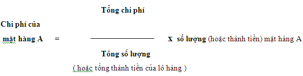 phân bổ chi phí trên excel phân bổ chi phí trên excel