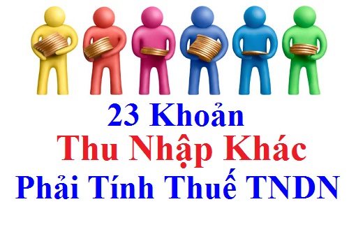 Các khoản thu nhập khác