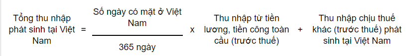 Cách xác định tổng phát sinh tại Việt Nam