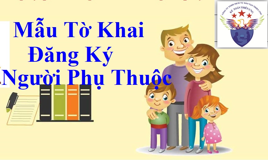 Mẫu tờ khai đăng ký người phụ thuộc