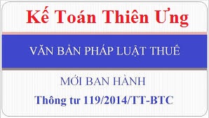 điểm mới của thông tư 119