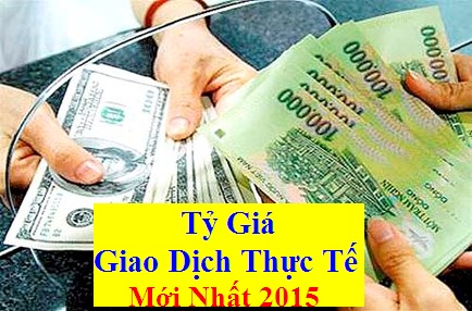 tỷ giá giao dịch thực tế