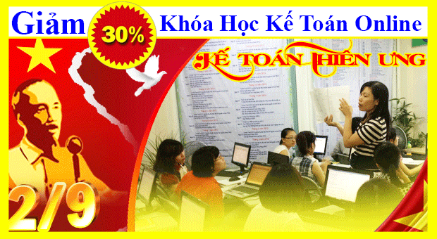 Kế toán thiên ưng khuyến mại 2-9